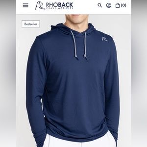 RHOBACK Performance Hoodie Size Large